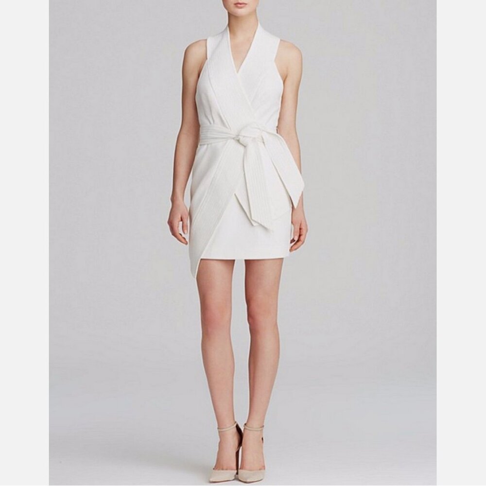 C/Meo Collective  Wrap It Up Halter Dress